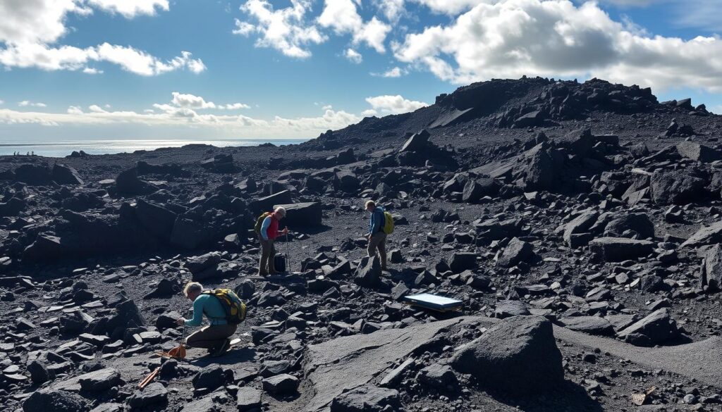 Eksplorasi geologi di Surtsey Eksplorasi geologi di Surtsey