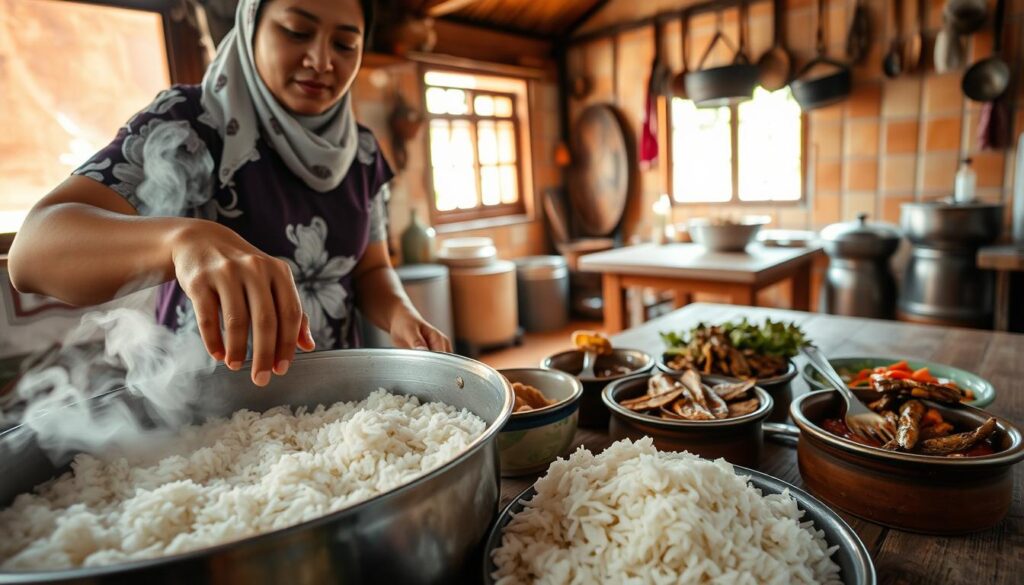 cara membuat nasi uduk