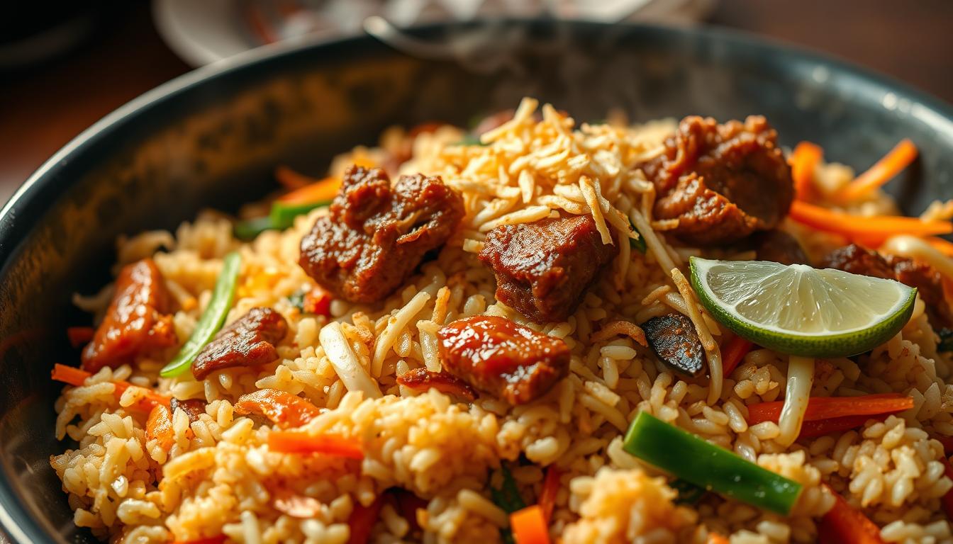 nasi goreng itik