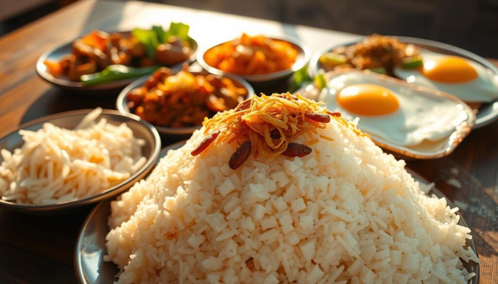 nasi uduk lezat