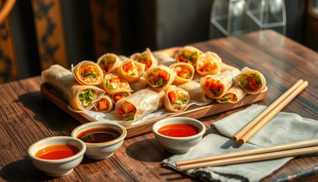 penyajian lumpia kreatif penyajian lumpia kreatif