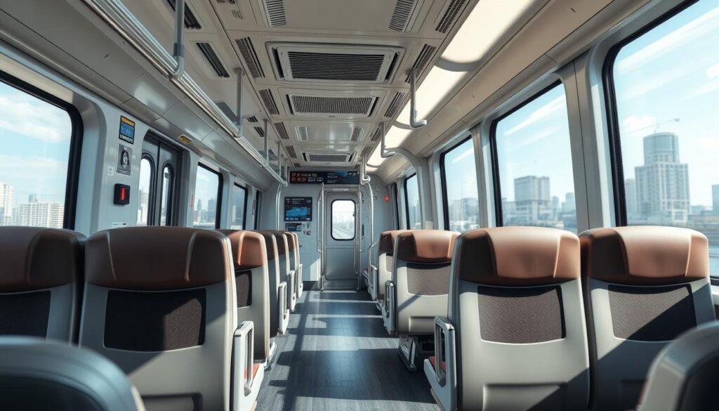 Fasilitas Kenyamanan di Kereta KRL Fasilitas Kenyamanan di Kereta KRL