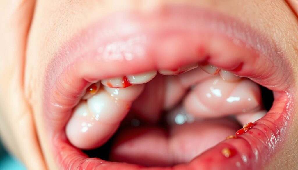 Gejala stomatitis Gejala stomatitis