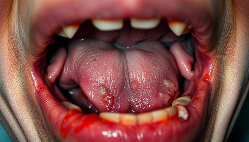 Komplikasi stomatitis Komplikasi stomatitis