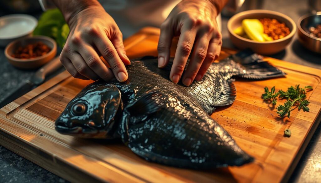 cara memasak bawal hitam
