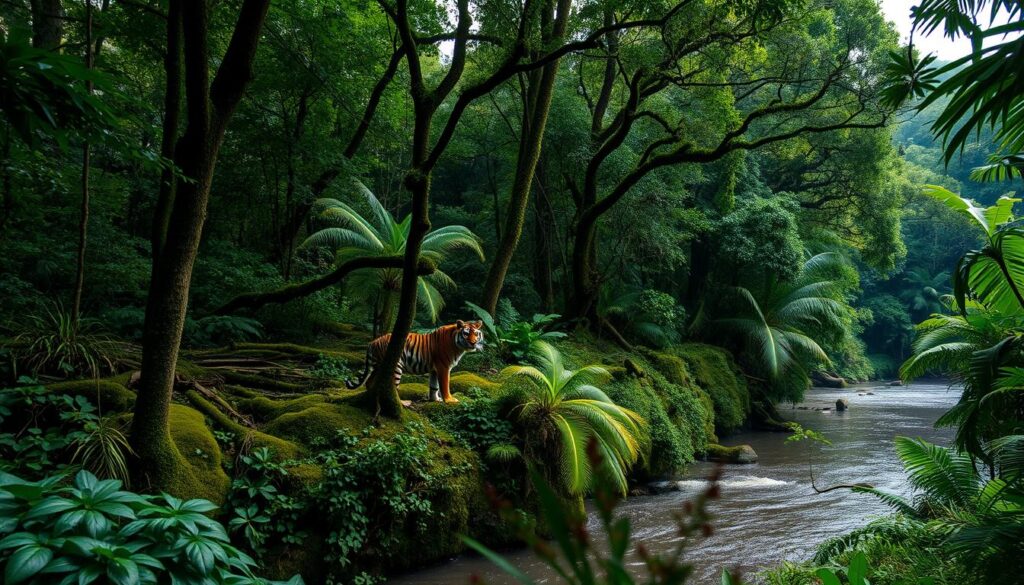 Habitat Harimau Sumatera Habitat Harimau Sumatera