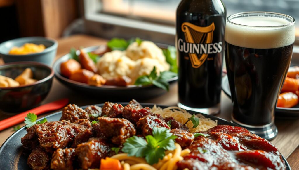 Pasangan Makanan GUINNESS BIR