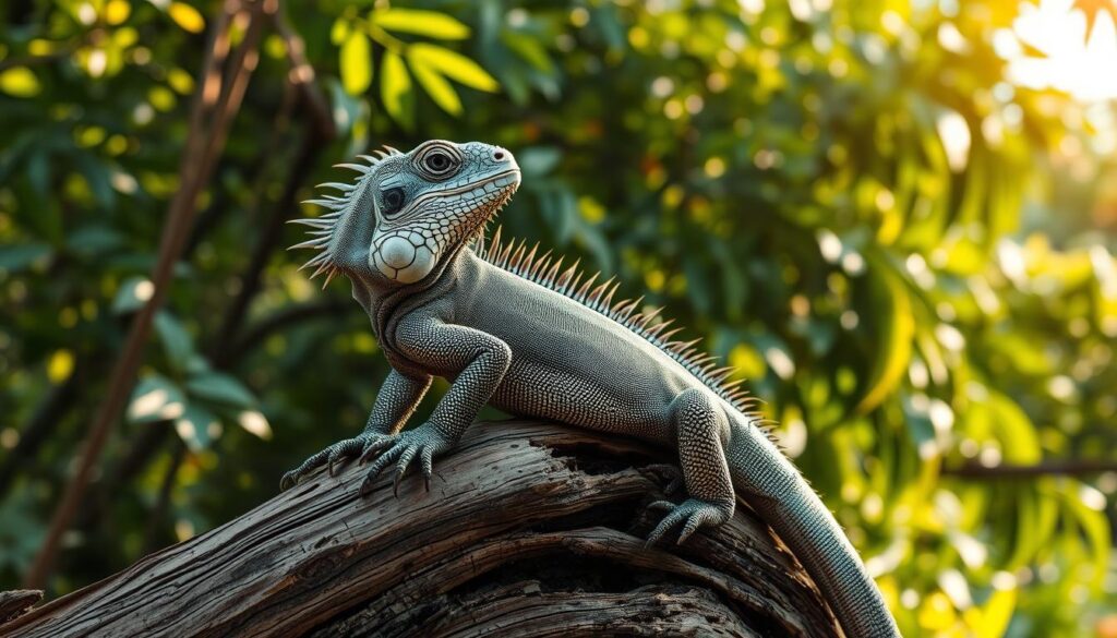 iguana adaptasi
