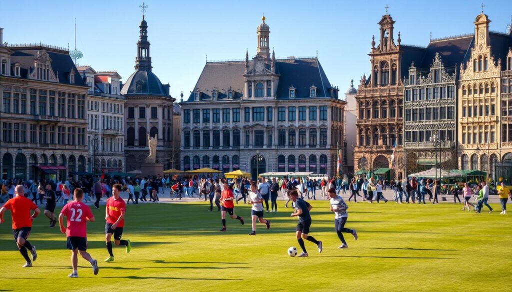 Olahraga di Brussels Olahraga di Brussels