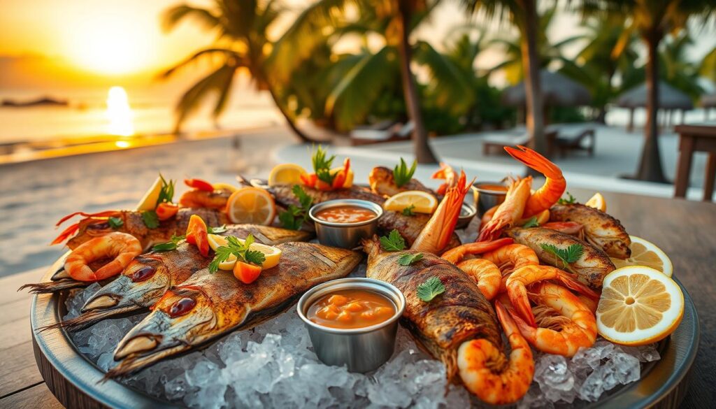 Makanan Laut Segar Maladewa Makanan Laut Segar Maladewa